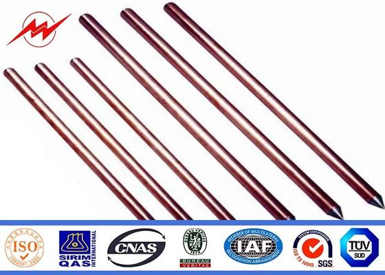 Rod a terra legato rame professionale Antivari collegante di rame 1/2„ 5/8" 3/4"