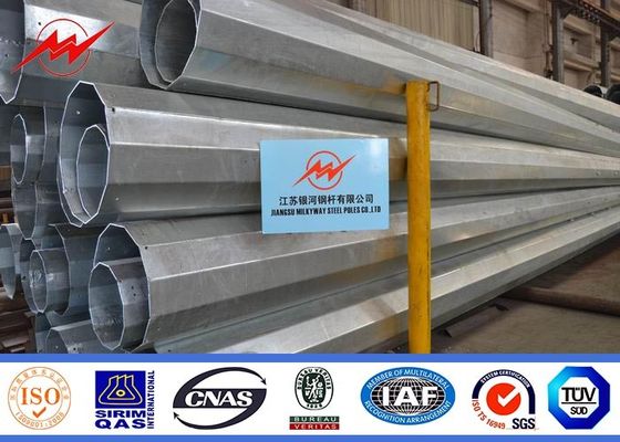 Corrente elettrica poligonale Palo pali pratici d'acciaio 50 anni di tempo di vita