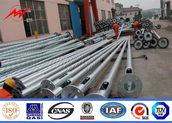 luce di posizione pali commerciale di spessore della parete di 10m 3mm per illuminazione di via
