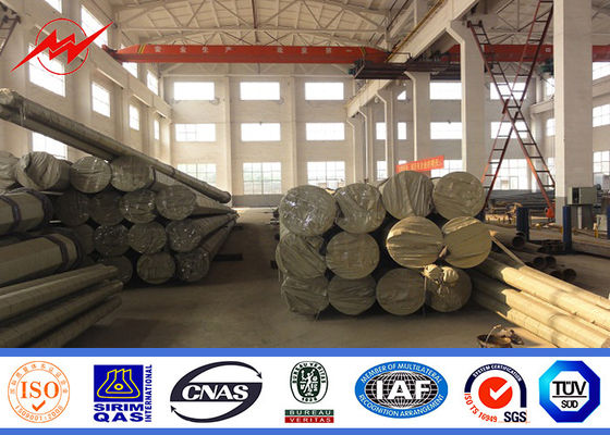 Philippine Palo d'acciaio galvanizzato 50FT professionale impermeabilizza