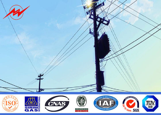 8 ha parteggiato la corrente elettrica Palo dell'hardware di palo pratico di forma di Palo per la striscia inferiore