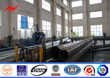 60FT 70FT 75FT 1200kg Posti in acciaio galvanizzato per linee elettriche di trasmissione