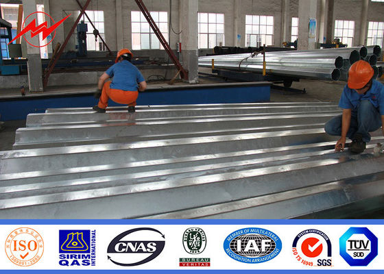 metallo d'acciaio pali pratici dell'attrezzatura di distribuzione galvanizzato potere di 20m Pali