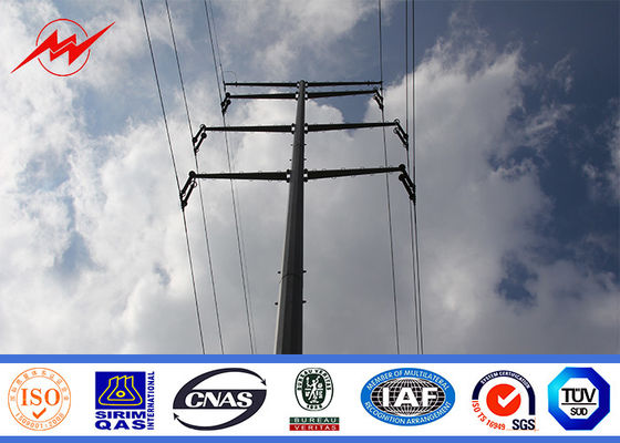 la trasmissione 11kv/distribuzione ha galvanizzato l'altezza d'acciaio elettrica di palo di potere 5m