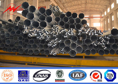 Polo di acciaio galvanizzato professionale ASTM A123 per trasmissione e illuminazione nelle Filippine