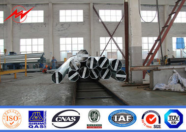Polo di acciaio galvanizzato professionale ASTM A123 per trasmissione e illuminazione nelle Filippine