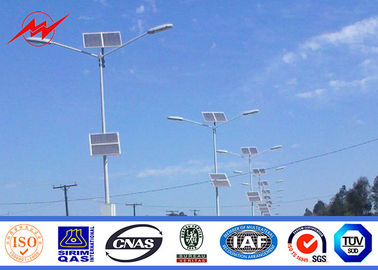 S500MC ha curvato iluminazione pubblica palo galvanizzata 6m - 14 m. con spessore di 3mm