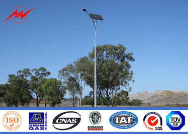 S500MC ha curvato iluminazione pubblica palo galvanizzata 6m - 14 m. con spessore di 3mm