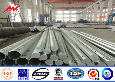NEA Hot Dip Galvanized Tubular Pole 25ft 35ft 45ft per la trasmissione di energia