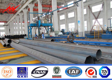 Linea di trasmissione elettrica affusolata rotonda Pali per la linea sopraelevata progetto