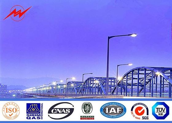 Scelga l'iluminazione pubblica palo galvanizzata pali di illuminazione d'acciaio della via dell'albero di armi Q235 alti