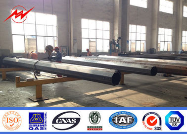 Q345 Pollo di acciaio galvanizzato Trasmissione elettrica conica Torre tubolare elettrica