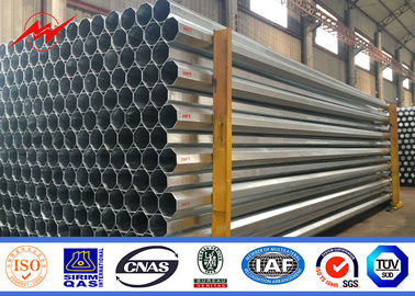 Polo di acciaio galvanizzato professionale ASTM A123 per trasmissione e illuminazione nelle Filippine