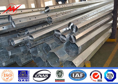 S500 Q345 Polo di trasmissione in acciaio galvanizzato conico ASTM A123