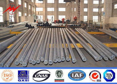 S500 Q345 Polo di trasmissione in acciaio galvanizzato conico ASTM A123