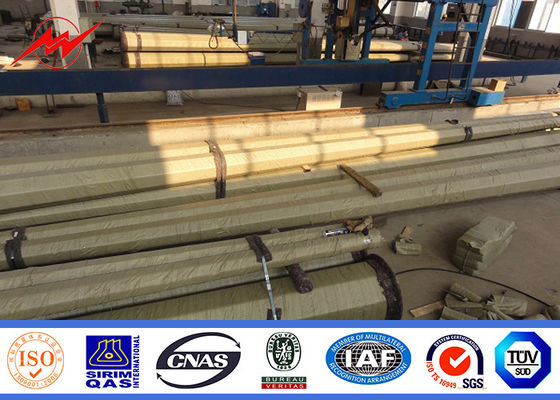 Corrente elettrica Palo/galvanizzazione pali pratici d'acciaio, dei multi lati norma NFA91121