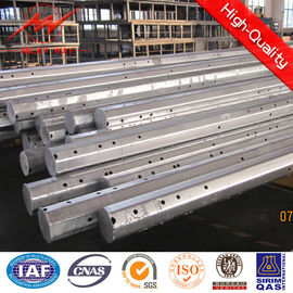 36m Polo di alimentazione elettrica a cilindrata rotonda 550 KV per linea aerea colore personalizzato