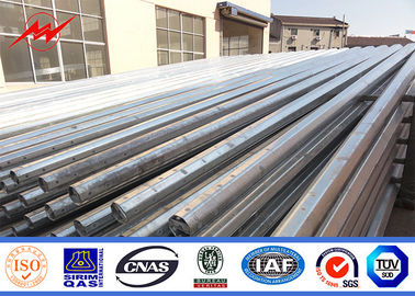 linea elettrica di 16m Palo d'acciaio galvanizzato 132KV