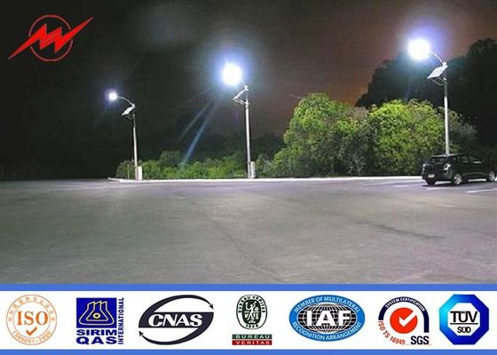 Doppio vento esterno commerciale del braccio 60W il LED palo leggero - rinforzi l'alto albero Palo