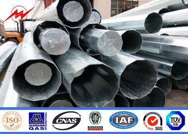 Alta corrente elettrica galvanizzata Palo d'acciaio di 12m per la linea progetto di distribuzione di energia