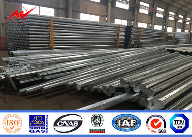 immersione calda Palo tubolare d'acciaio galvanizzato di 220KV 10-100M per industria elettrica
