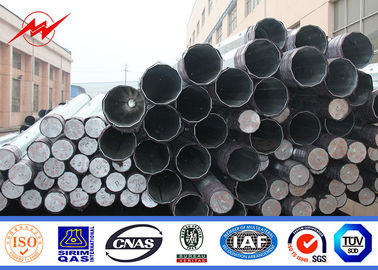 60 piedi 2 sezioni 5 mm 1200 kg galvanizzato a caldo palo di acciaio elettrico per la distribuzione di energia