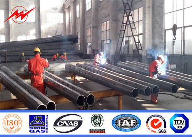 Q460 ha galvanizzato la linea di trasmissione d'acciaio di palo di potere appaltatore un'alta tensione di 110 chilovolt