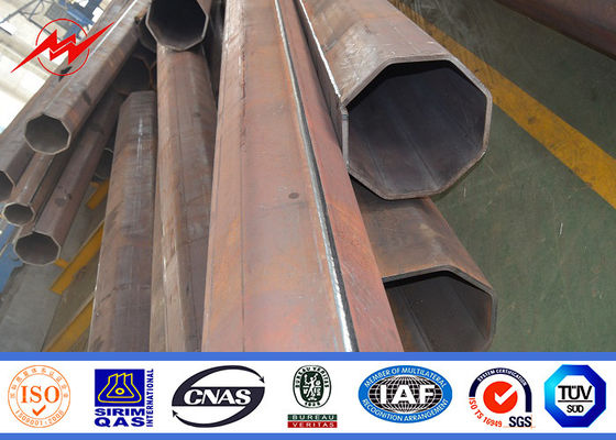 la immersione calda 66KV/132KV/220KV ha galvanizzato la linea di trasmissione d'acciaio di Electric Power Palo