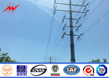 la linea di distribuzione elettrica di 33kv Lv ha galvanizzato Palo d'acciaio