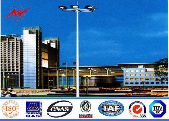 40M Gr65 sostegno della luce del quadrato di palo leggero dell'albero su/di Palo tubolare d'acciaio per stadio di football americano