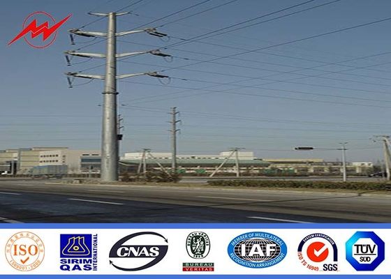linea di trasmissione d'acciaio standard di Palo 69kv di compagnia d'elettricità di 45FT NEA potere pali del metallo
