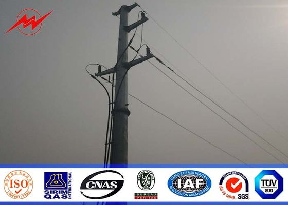 linea di trasmissione d'acciaio standard di Palo 69kv di compagnia d'elettricità di 45FT NEA potere pali del metallo