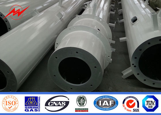 Tipo conico rotondo torre cellulare unipolare di mono Palo della torre di 30M distribuzione di comunicazione