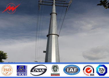 Potere palo, galvanizzazione elettrica dell'acciaio di ASTM A36 5mm della immersione calda di palo leggero