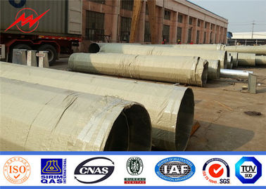 Immersione calda Palo d'acciaio galvanizzato, spessore di Palo 2.75mm di corrente elettrica Q345 di 35ft