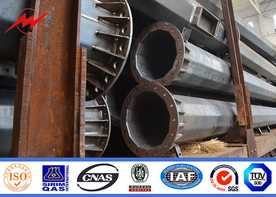 Q235 galvanizzati scelgono l'iluminazione pubblica pali elettrica del braccio con spessore di 4mm