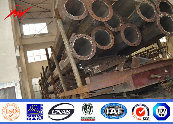 Q235 galvanizzati scelgono l'iluminazione pubblica pali elettrica del braccio con spessore di 4mm
