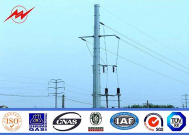 D'acciaio braccio trasversale sopraelevato di Palo di corrente elettrica del raccordo di linea/braccio trasversale d'acciaio di angolo