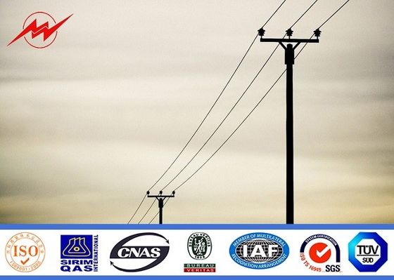 Trasporto di energia galvanizzato tensione media Pali per il progetto elettrico