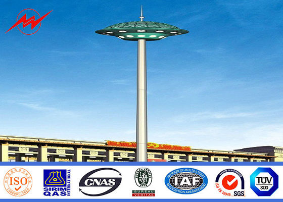 Alta torre del faro all'aperto del sistema di illuminazione dell'albero dello stadio anticorrosivo Ower con la scala rampicante