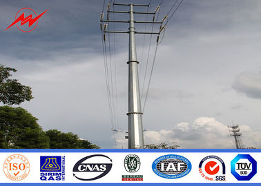 zincatura a caldo pali pratici elettrici d'acciaio di 43m 320kv NGCP per l'offerente