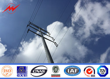 Palle tubolari in acciaio galvanizzato per 10kv 20kv 35kv 66kv 69kv 110kv 132kv 138kv 220kv 230kv