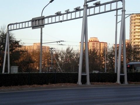 Semaforo dell'acciaio IP65 6m Palo, pali di illuminazione galvanizzati della via