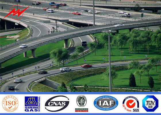 16 lati 15M - 46m alto argano di Palo dell'albero di 16 luci di HPS con Aotumatic che solleva sistema