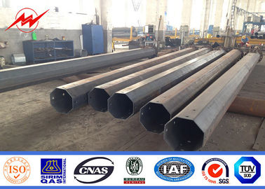 Palo d'acciaio galvanizzato poligonale o conico spessore antiurto di 30mm - di 1mm