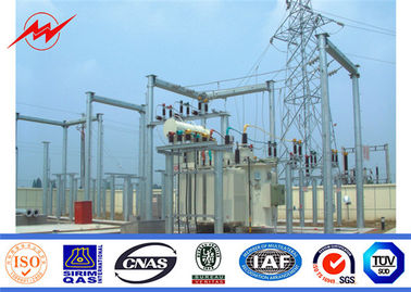 linea di trasmissione tubolare d'acciaio di 30ft Palo Electric Power linea di distribuzione