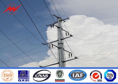 il potere palo d'acciaio standard di 35FT NEA, Metal pali pratici per la linea di trasmissione 69kv