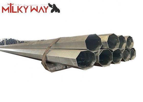 9m di polo ottagonale galvanizzato 440daN carico per la distribuzione di energia