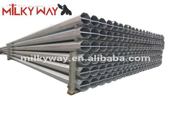 Progetto di trasmissione della linea di distribuzione elettrica 12M 16KN Steel Tubular Electric Pole