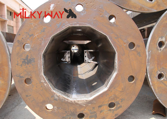 27.5m 32m palo di acciaio galvanizzato La scelta preferita per strutture robuste e resistenti alla corrosione